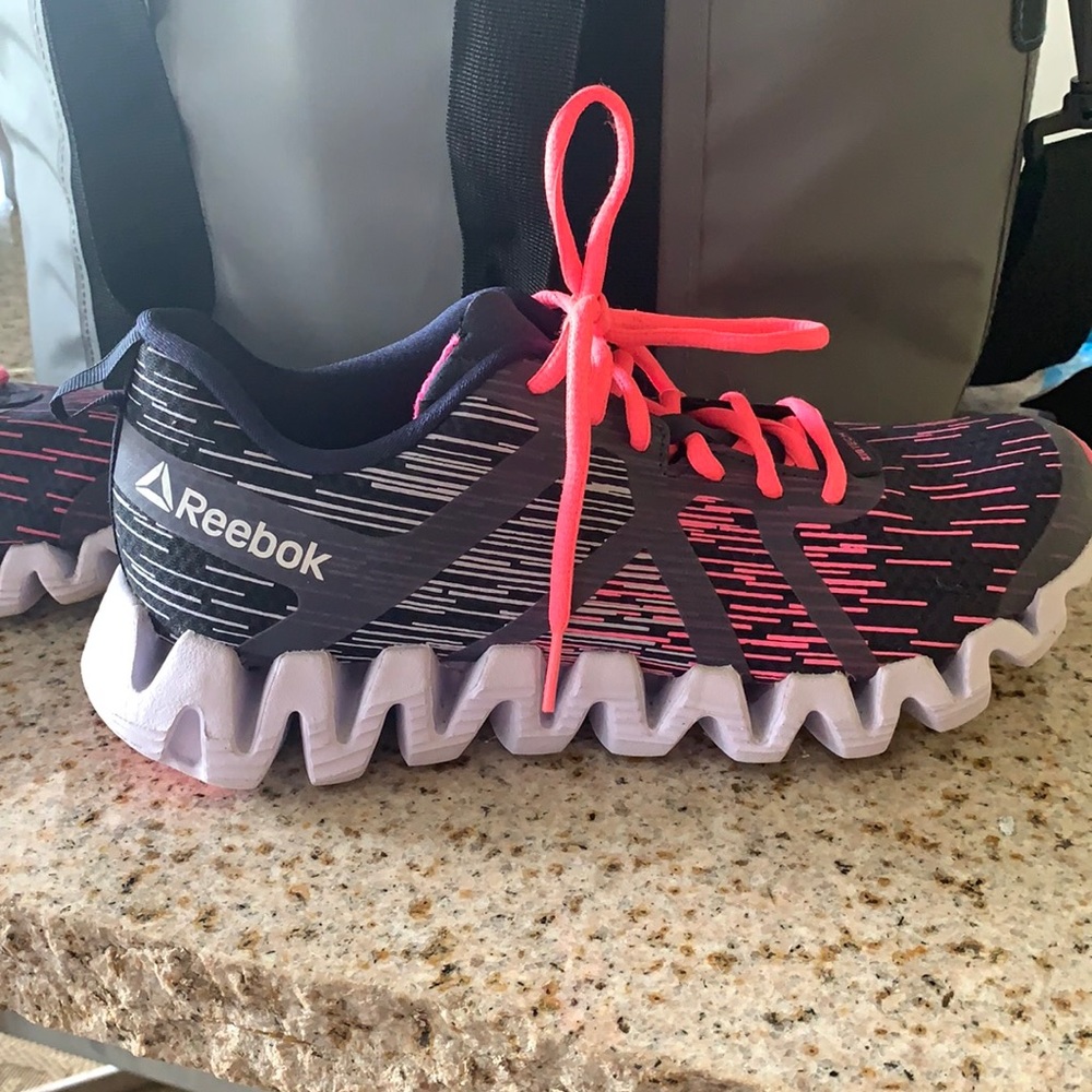 Reebok Zigtech. Worn once and only in the garage. Size 8.5.